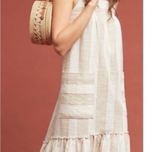 Anthropologie (Maeve) overall dress NWOT